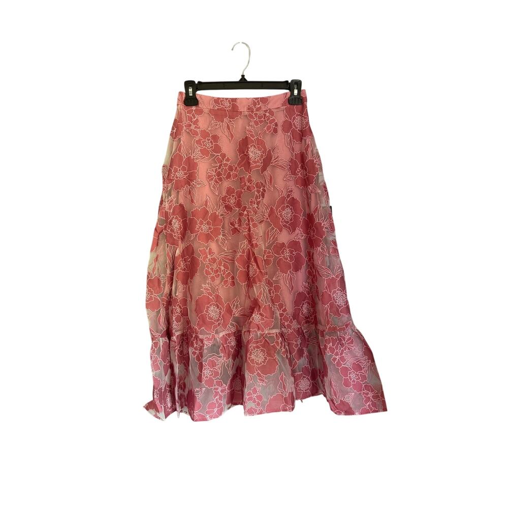 Lulus Certainly Stylish Mauve Pink Burnout Floral Two-Piece Midi Dress - Picture 9 of 16